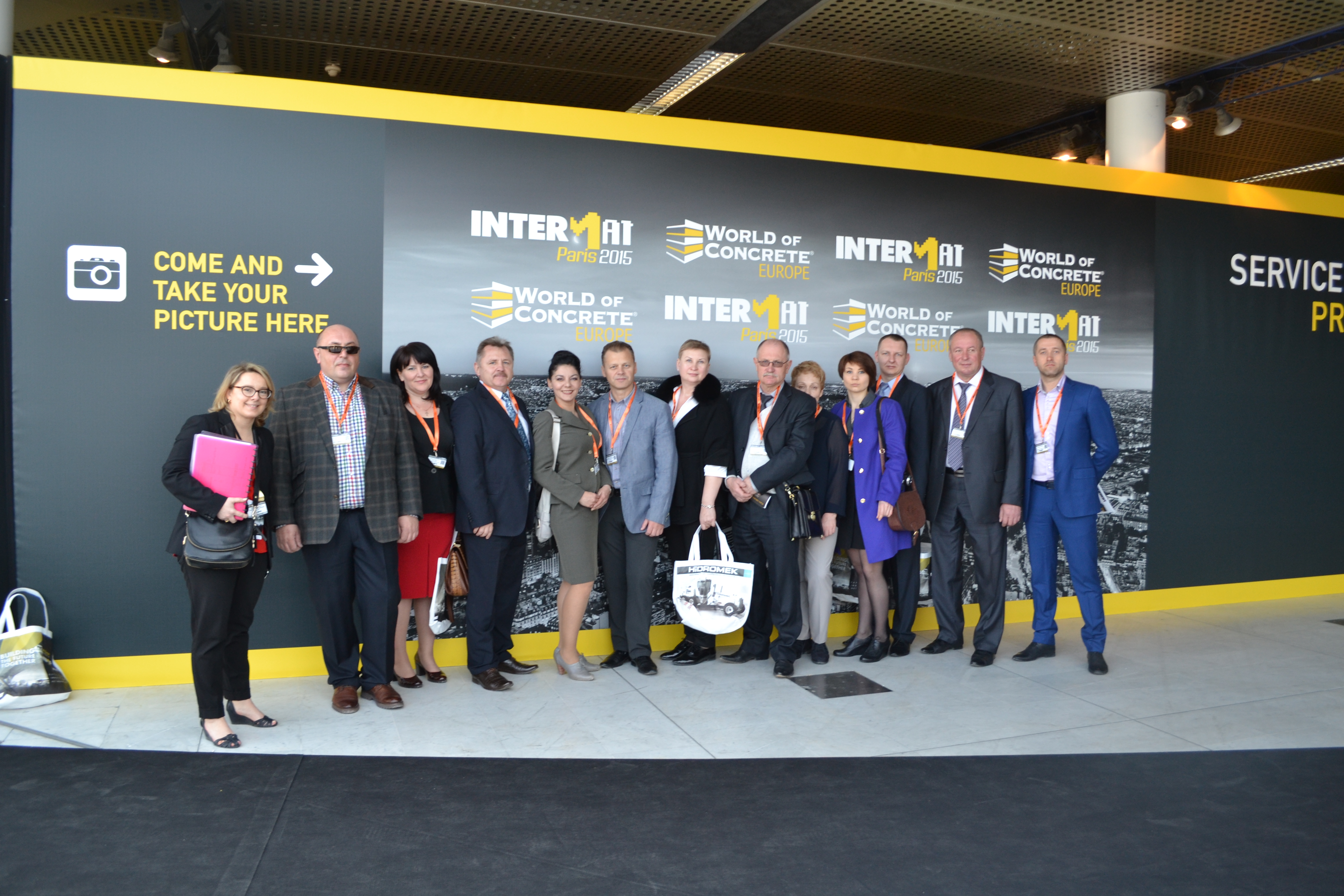 Семинар "Мир бетона"в рамках выставки Intermat 2015 в г. Париж, Франция, с 18 по 23 апреля 2015 г. 